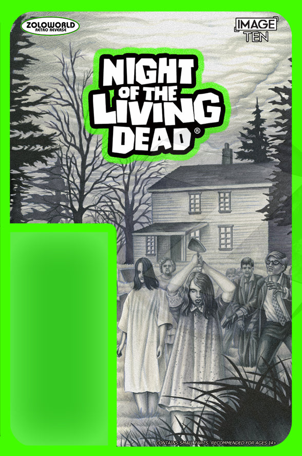 Featured Pre-Order Night Of The Living Dead 3.75" Retro Reverse Series