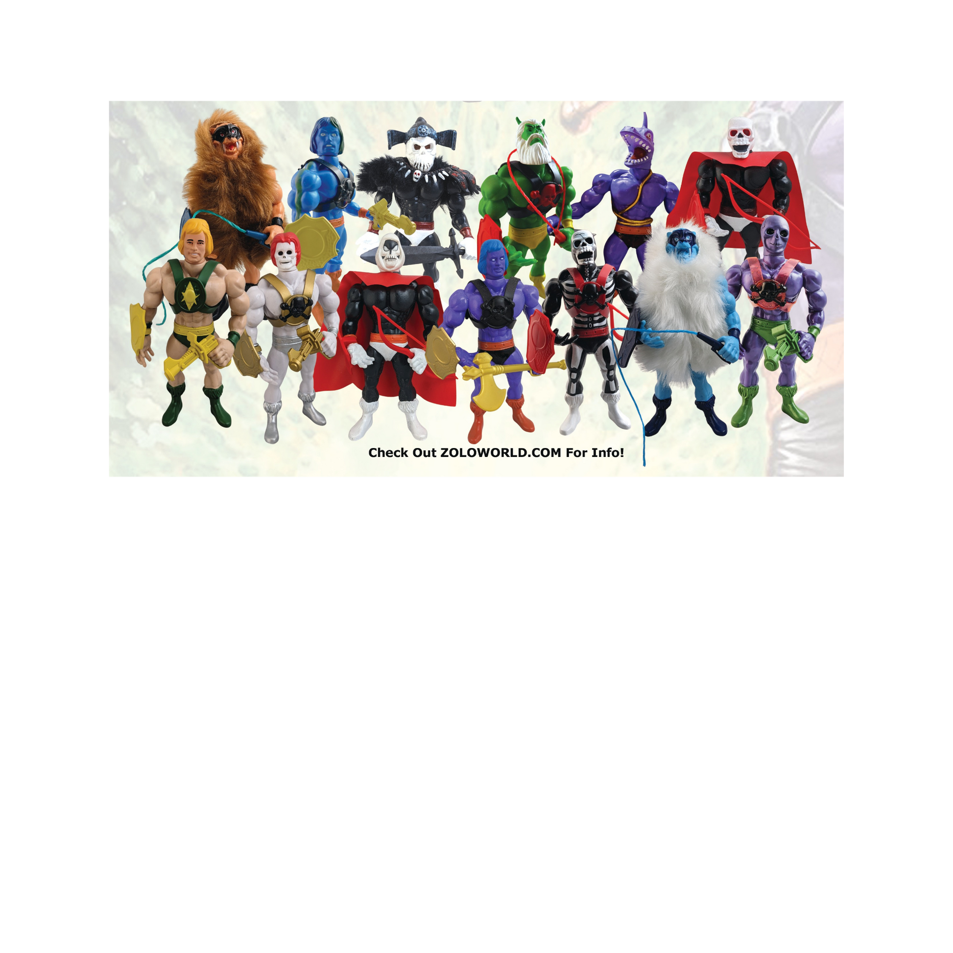 Wholesale | Zoloworld FlexZors Bendable Action Figure | 30 pc. Retail Carton