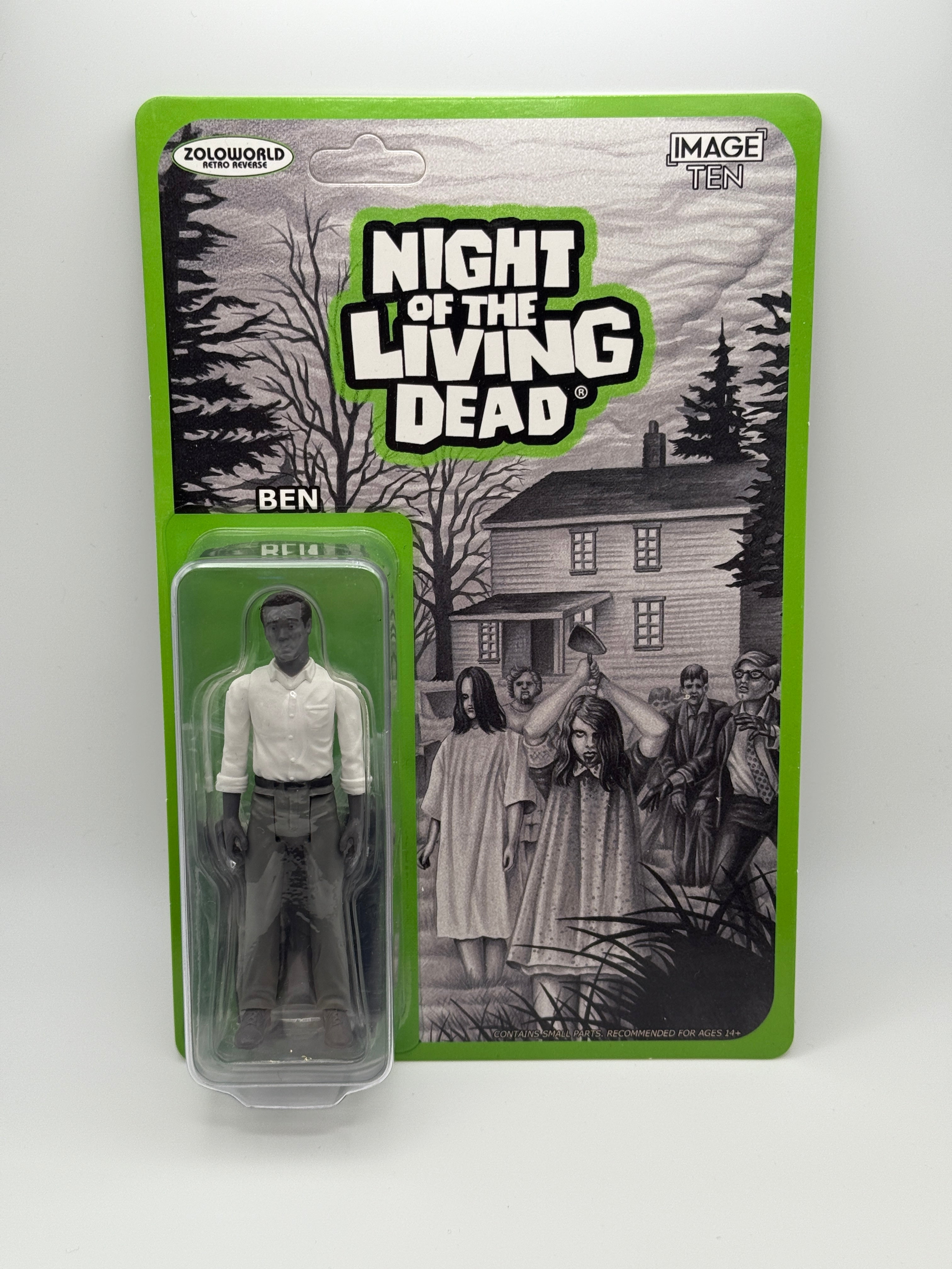Night of the Living Dead Zoloworld Retro Reverse Ben 3.75