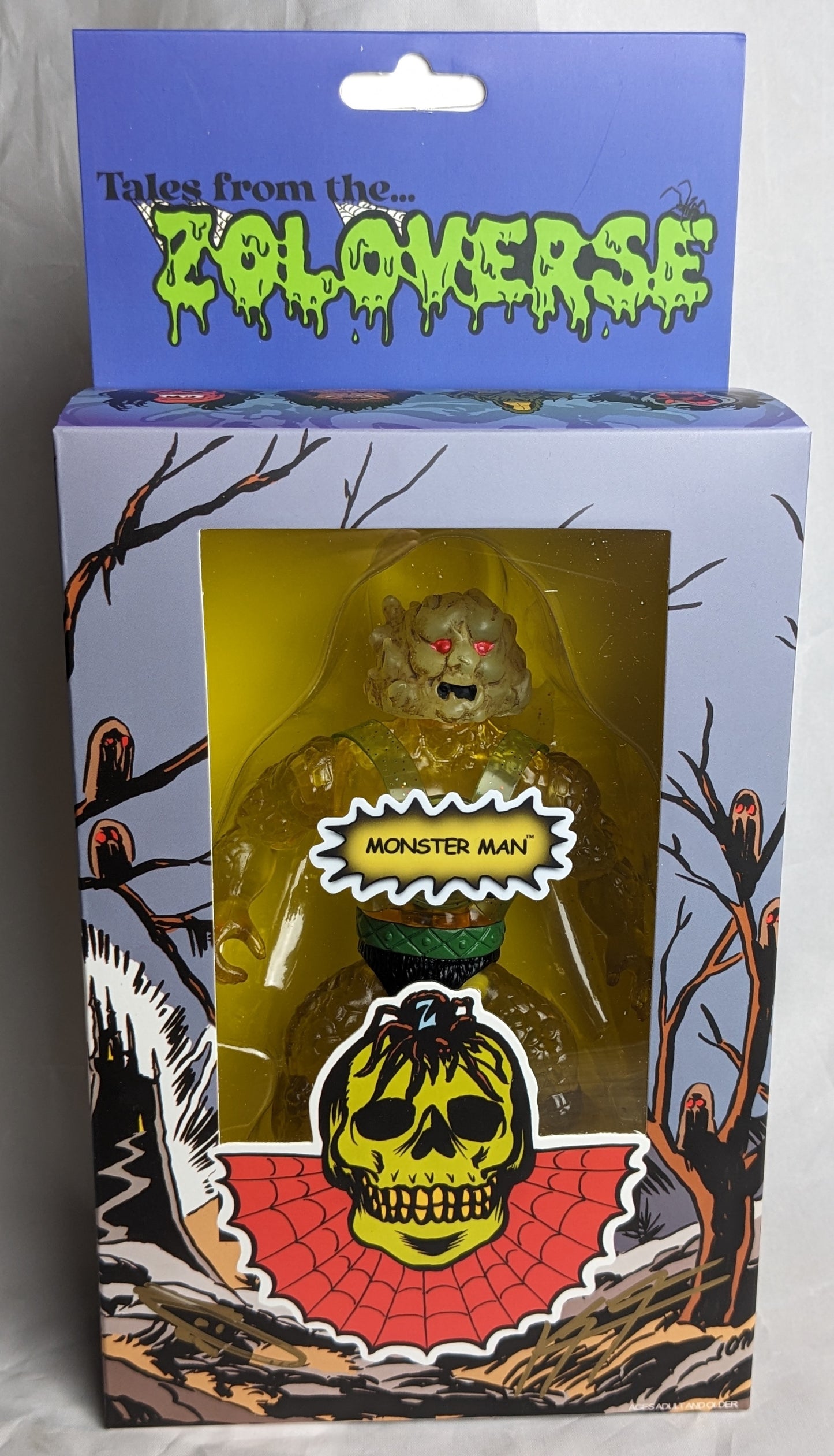 Tales From The Zoloverse MONSTER MAN MIB Action Figure