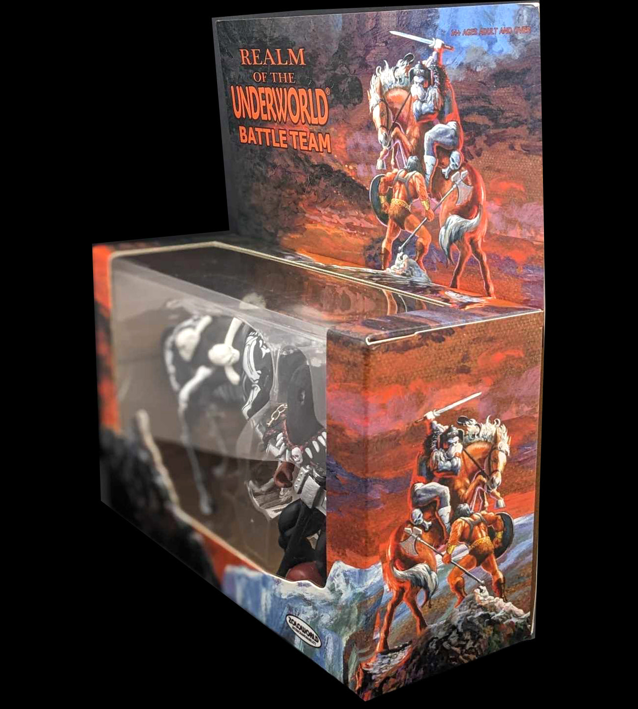 ZOLOWORLD BATTLE TEAMS ROTU GRYM THE EXECUTIONER & THE WRAITHBRINGER HORSE GIFT SET