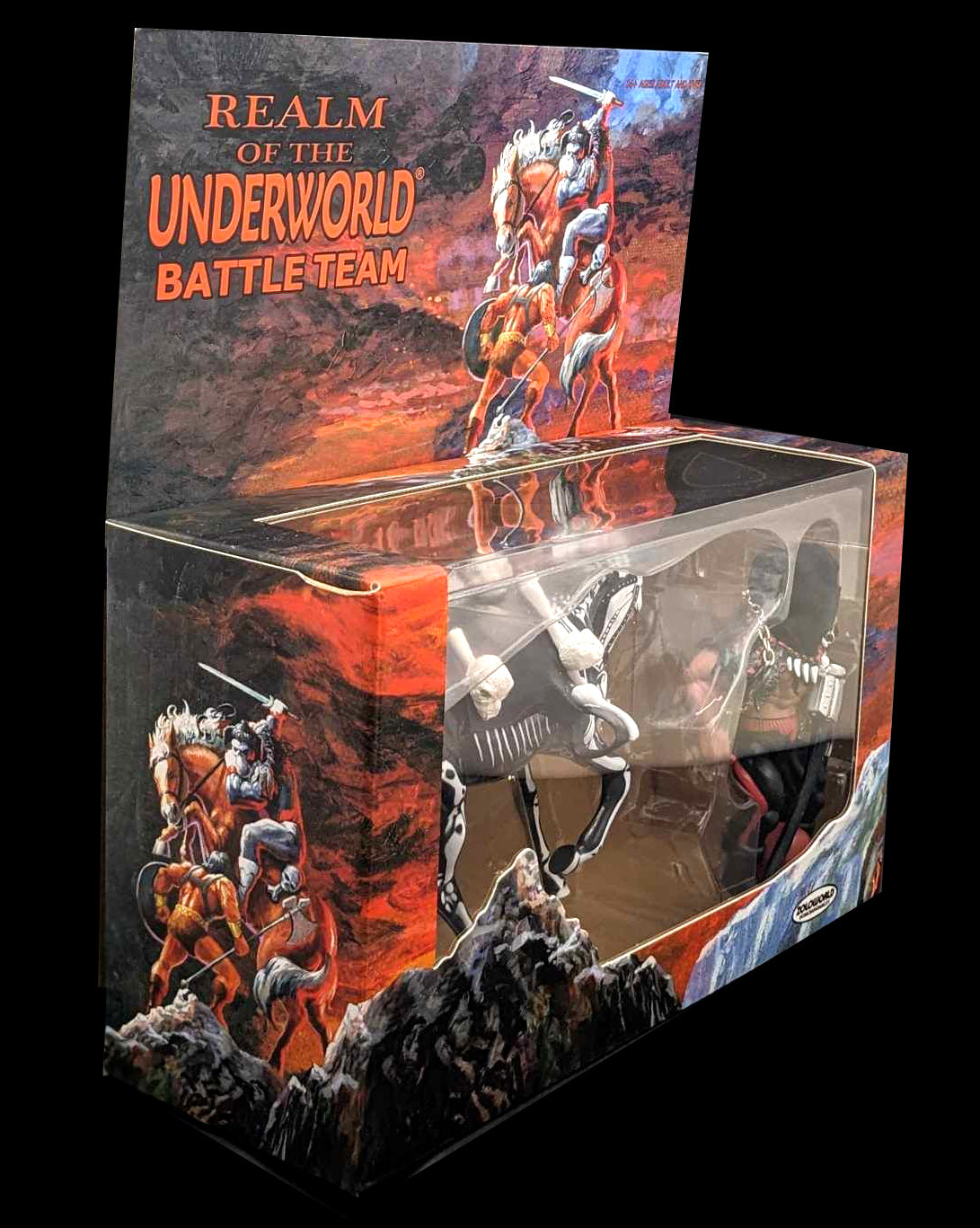 ZOLOWORLD BATTLE TEAMS ROTU GRYM THE EXECUTIONER & THE WRAITHBRINGER HORSE GIFT SET