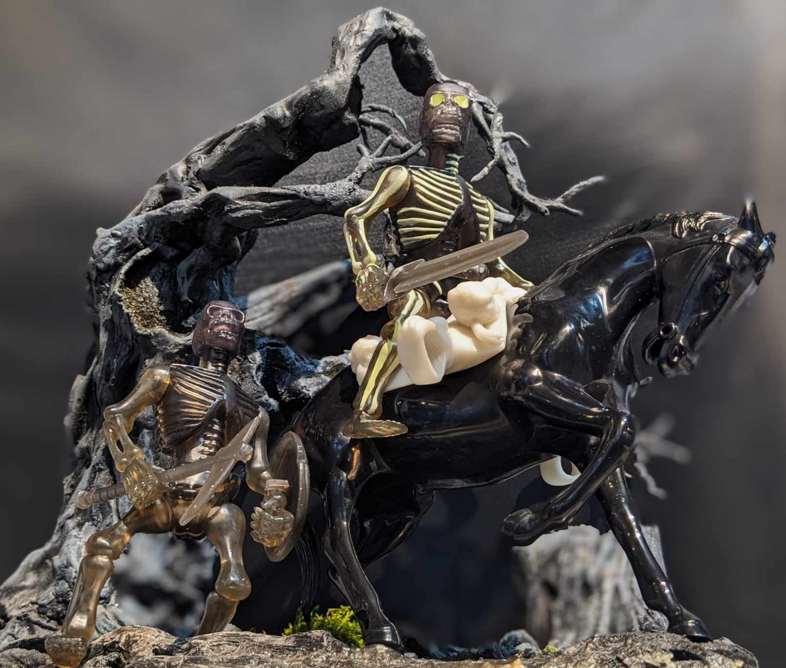 Wholesale | Zoloworld's Realm Of The Underworld | 12 pc. Horse & Rider Battle Teams