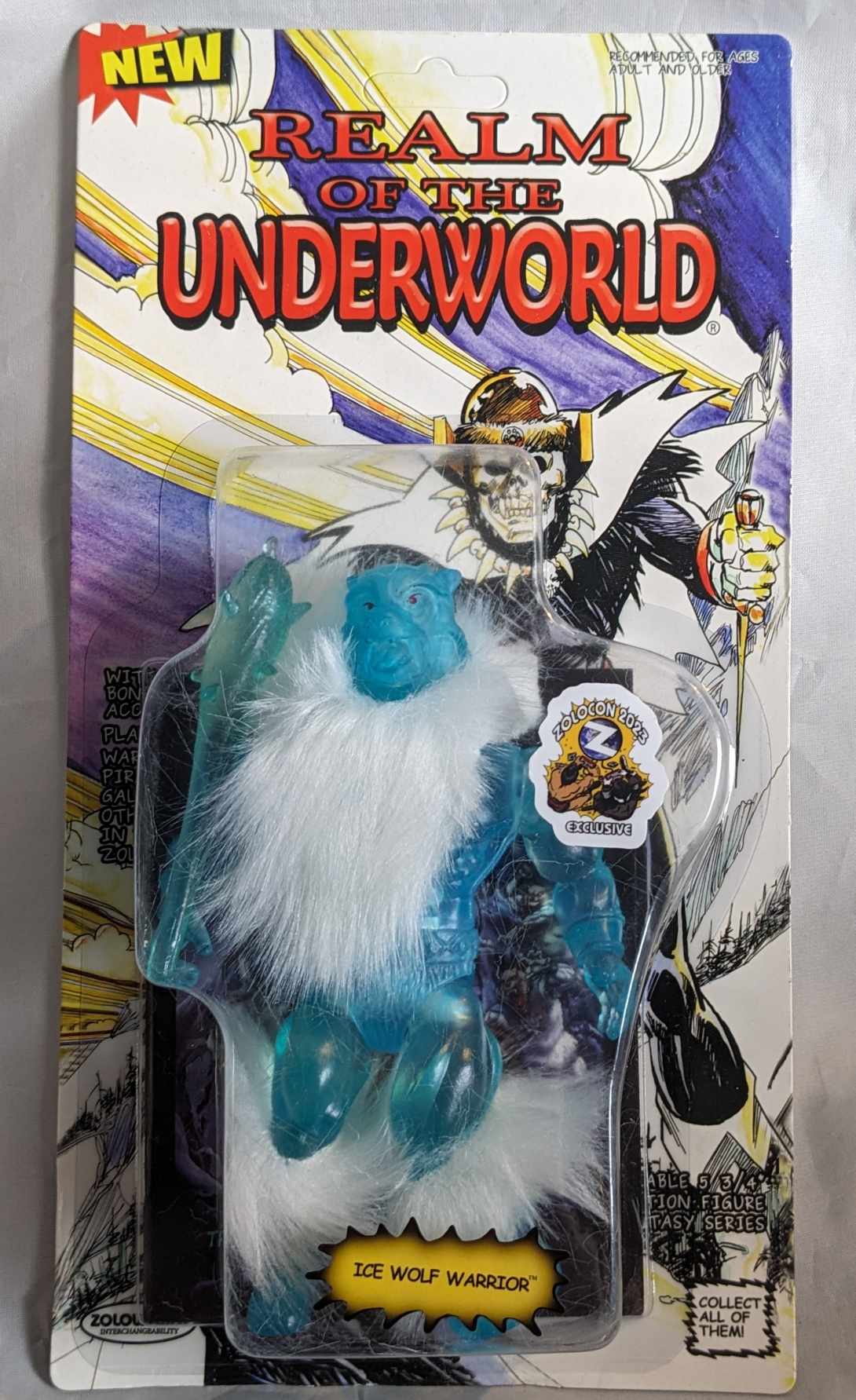 Realm Of The Underworld Wave 4 Ice Wolf Warrior MOC Zolocon X