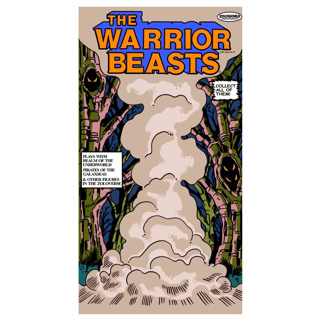 Zoloworld's The Warrior Beasts - Card Art by Chris Faccone