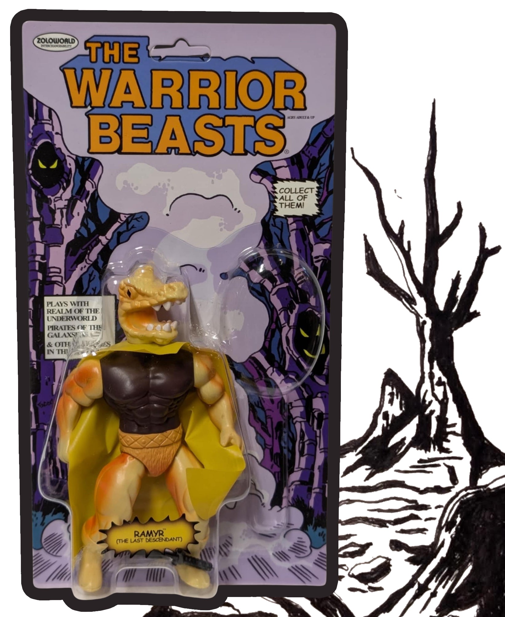 Zoloworld's The Warrior Beasts -Ramyr MOC