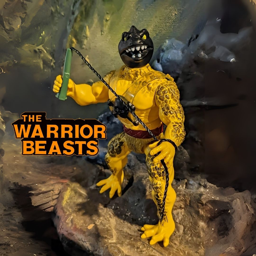 Zoloworld's The Warrior Beasts - Hydra - Yellow Body with Black Scales and Head
