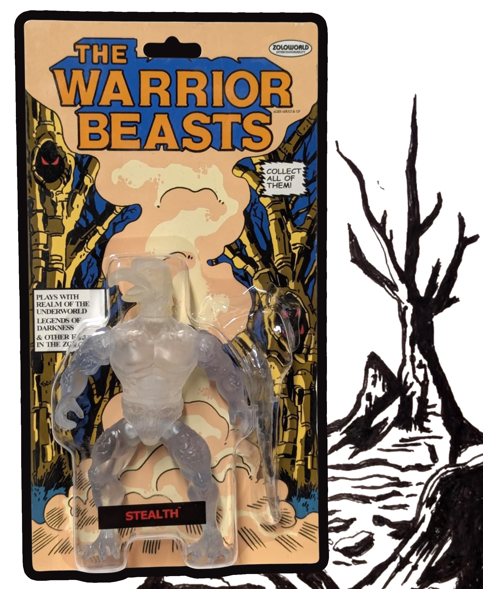 Zoloworld's The Warrior Beasts - Stealth MOC