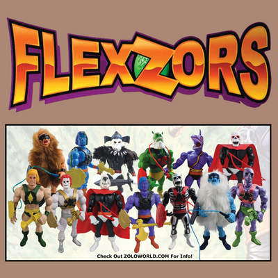 Wholesale | Zoloworld FlexZors Bendable Action Figure | 30 pc. Retail Carton