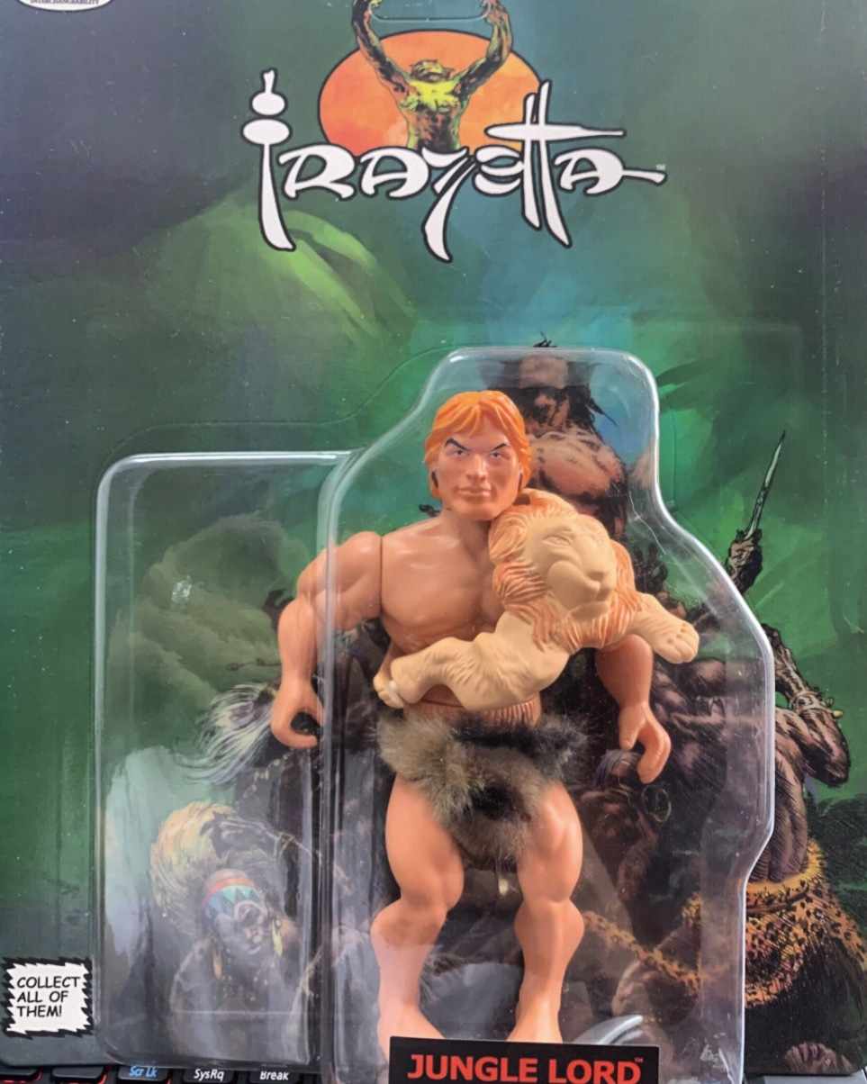 Zoloworld Frazetta Jungle Lord MIB 5.5" Action Figure