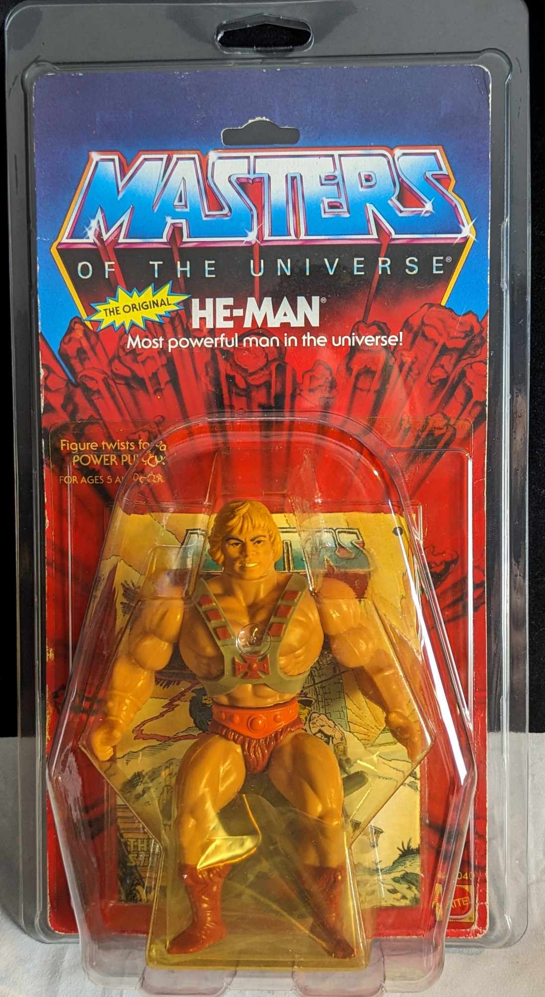 MASTERS OF THE UNIVERSE | MOTU ORIGINS | MOTUWW VINTAGE MOC UV PROTECTIVE CASE FORMED FIT ZOLOLOC ZOLOCASE