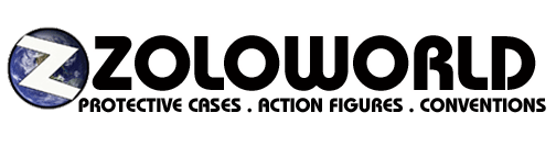 Zoloworld Action Figures . Protective Cases . Conventions logo