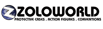 Zoloworld Action Figures . Protective Cases . Conventions logo