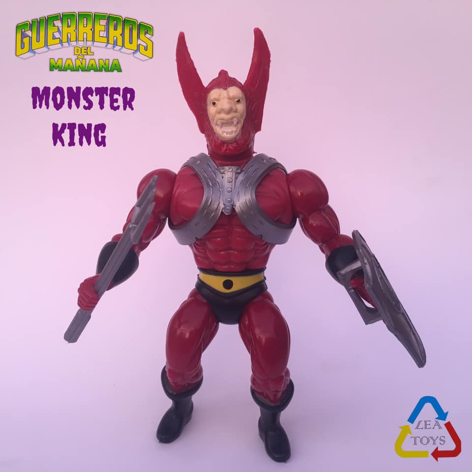 Guerreros Del Mañana 5.5" MONSTER KING WARRIORS OF TOMORROW Wave 1 MOC