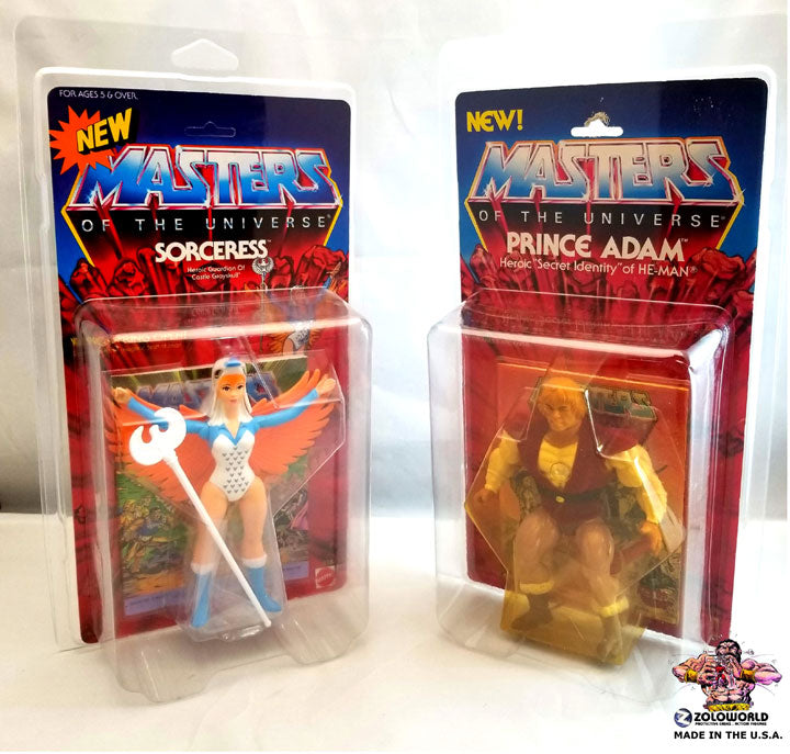 MASTERS OF THE UNIVERSE | MOTU ORIGINS | MOTUWW VINTAGE MOC UV PROTECTIVE CASE FORMED FIT ZOLOLOC ZOLOCASE
