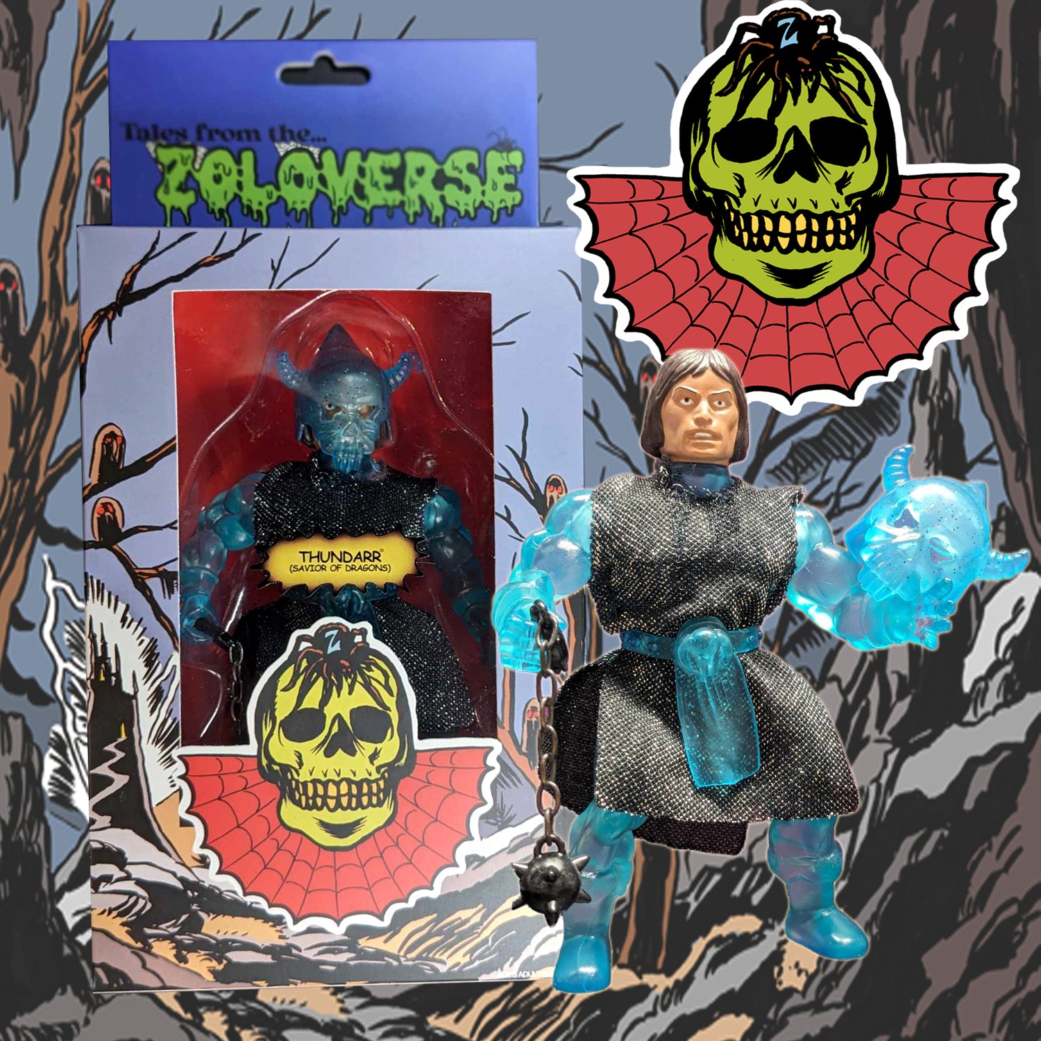 Tales From The Zoloverse WAVE 2.5 THUNDARR (SAVIOR OF DRAGONS) MIB Action Figure ROTU
