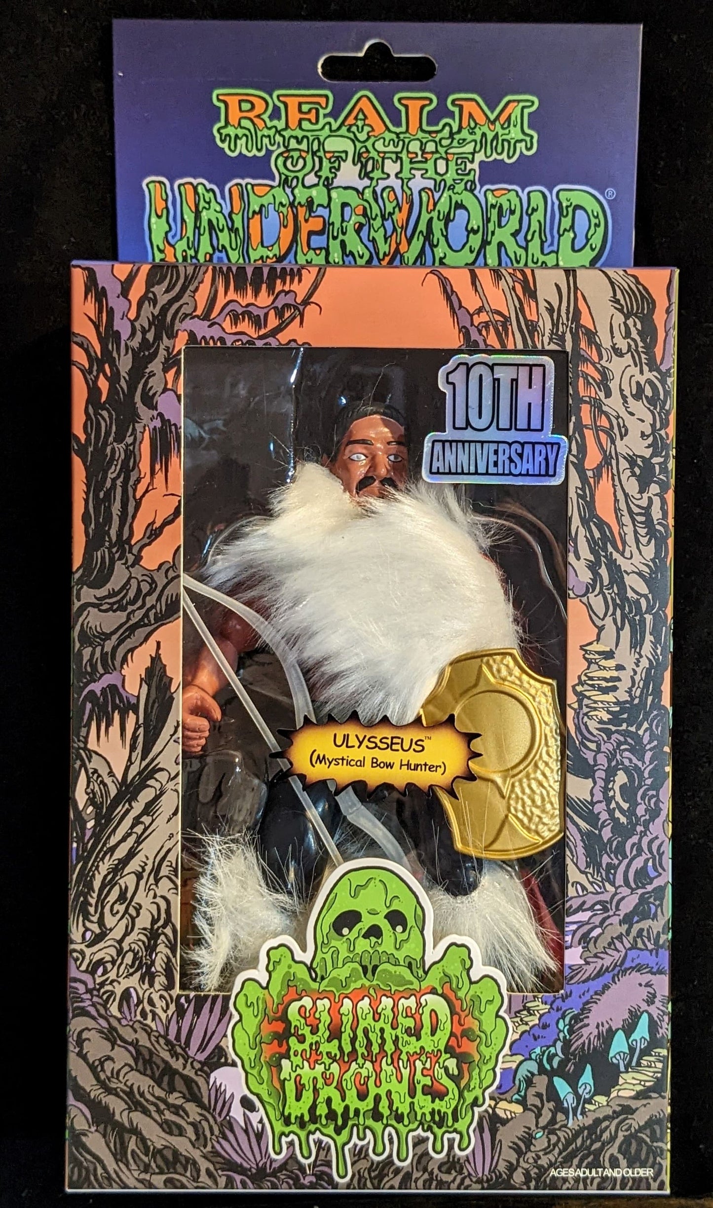 ZOLOWORLD SLIMED DRONES 10TH ANNIVERSARY ULYSSEUS Action Figure VAULT