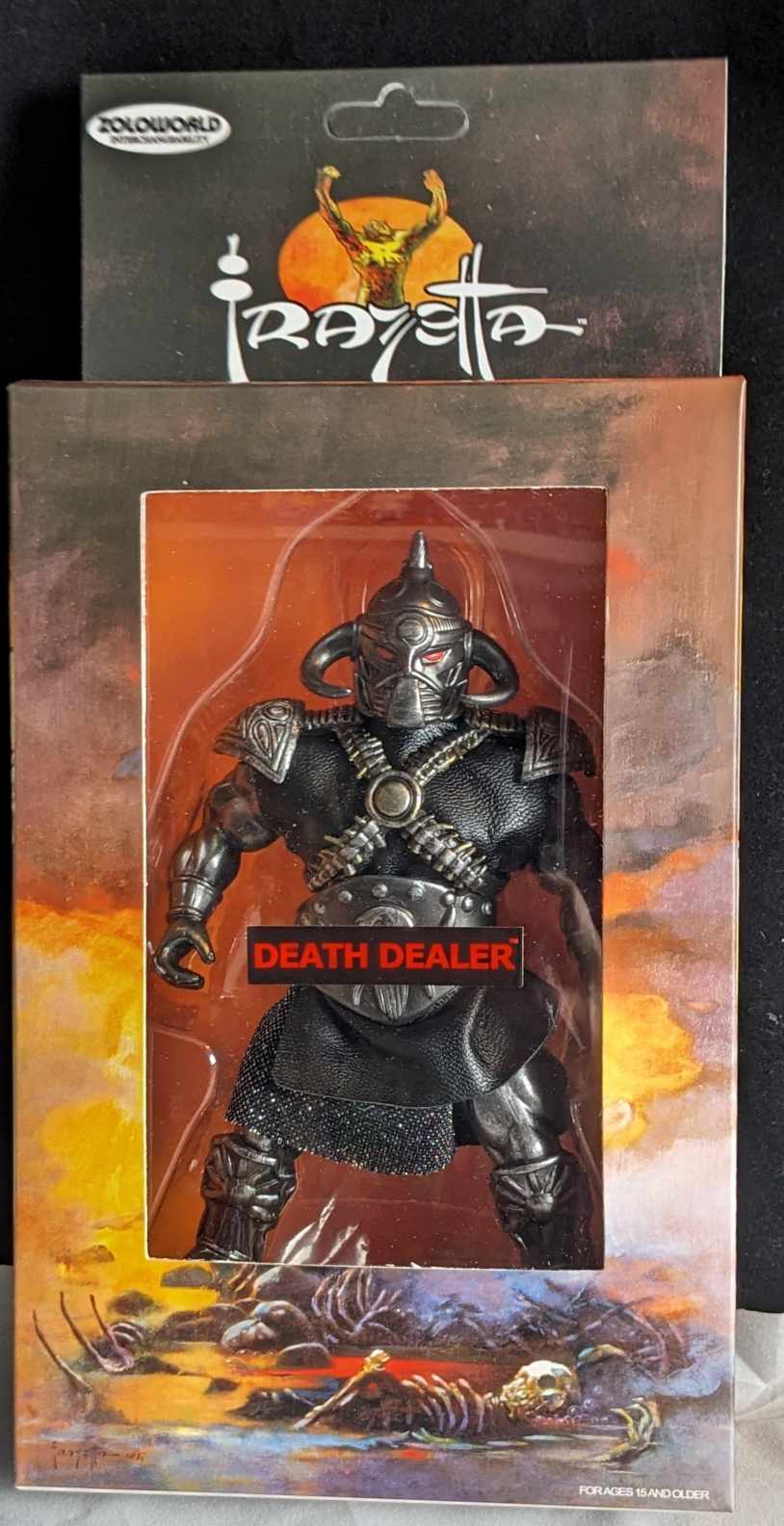 Zoloworld Frazetta Death Dealer MIB 5.5" Action Figure