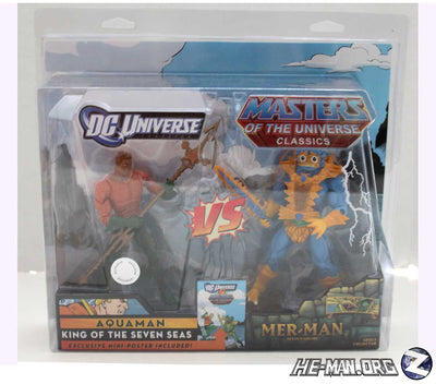 MOTU CLASSICS | DC UNIVERSE | 2-PACK POWERCON EXCLUSIVE MOC UV PROTECTIVE CASE ZOLOLOC ZOLOCASE