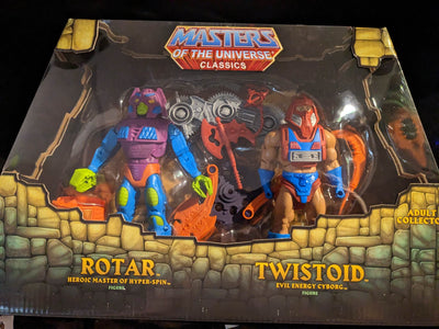 Masters Of The Universe Classics ROTAR TWISTOID MIB Action Figure set