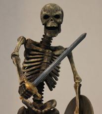 Zoloworld Argonauts Style 12" 1:6th Skeleton Action Figure Fully Articulated