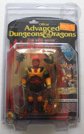 ZOLOWORLD PROTECTIVE CASE LJN ADVANCED DUNGEONS AND DRAGONS AD&D ACTION FIGURE MOC