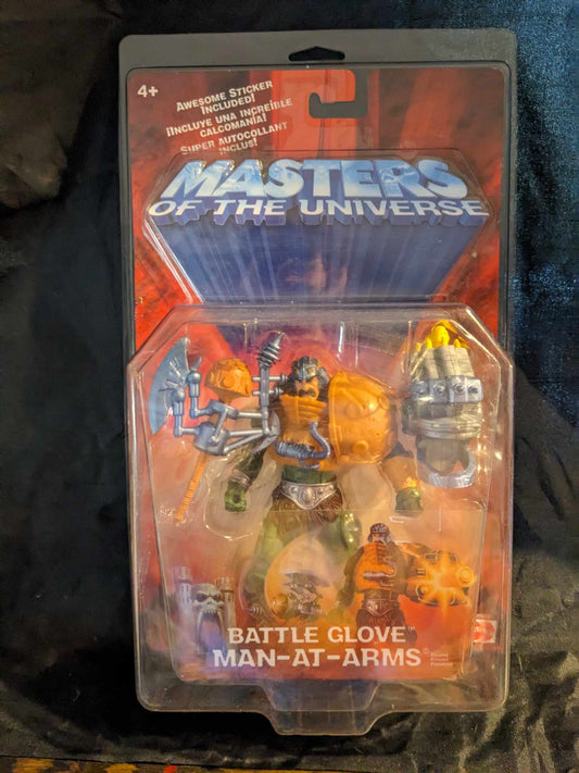 Masters Of The Universe 200X Battle Glove Man At Arms MOC Action Figure