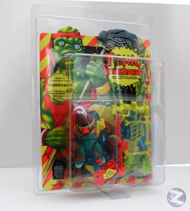 ZOLOWORLD PLAYMATES TOXIC CRUSADERS FIT UV ACTION FIGURE MOC STYLE PROTECTIVE CASE