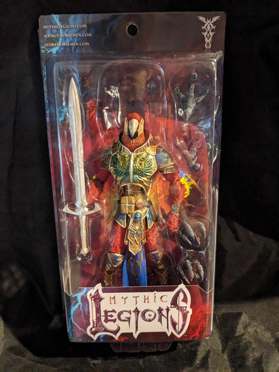 Four Horsemen Studios Mythic Legions Eathyron's Gaurd Scarletross MOC