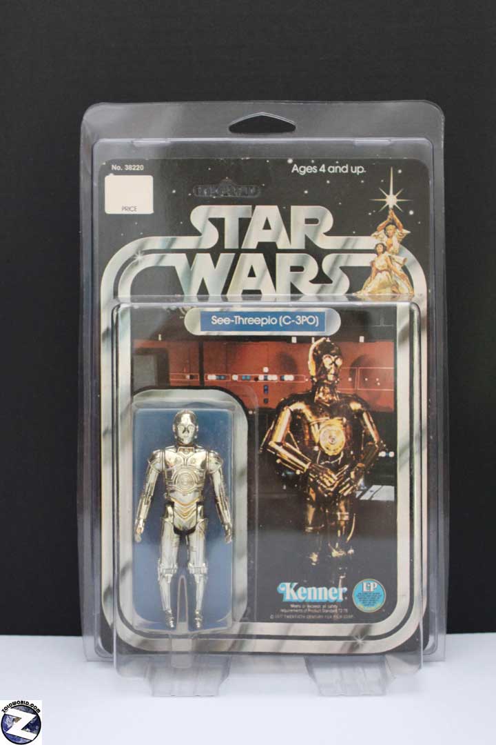 Protective case for Star Wars 3 3/4 inch MOC