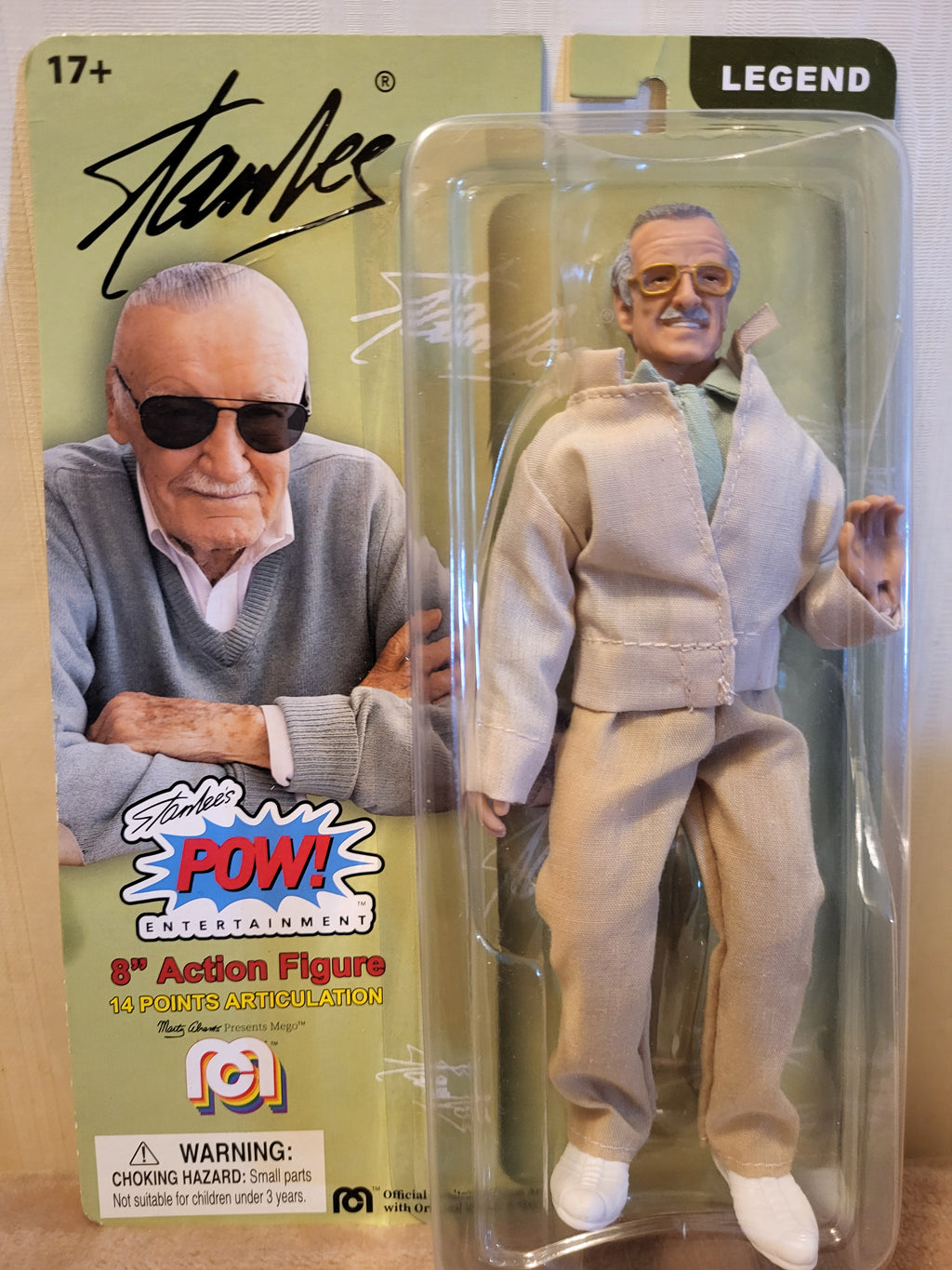 Mego | Marty Abrams Presents | Stan Lee - Tan