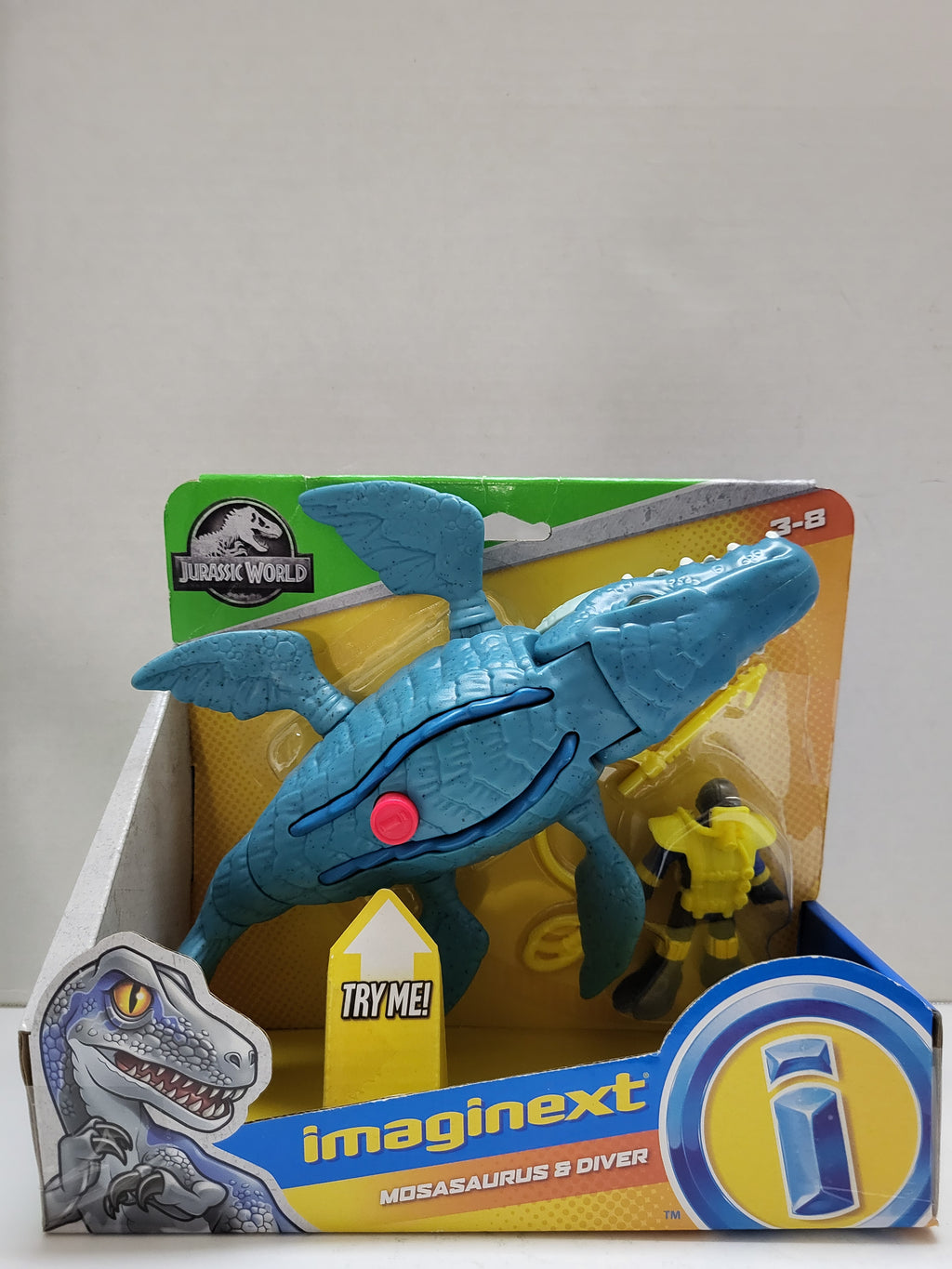 Imaginext Jurassic World Mosasaurus and Diver