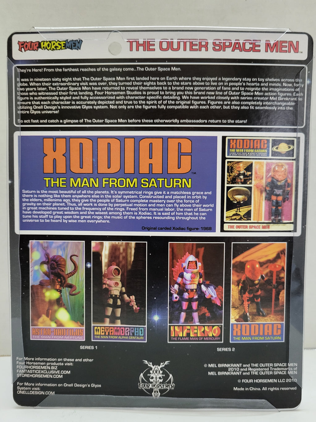 Four Horsemen The Outer Space Men Xodiac MOC