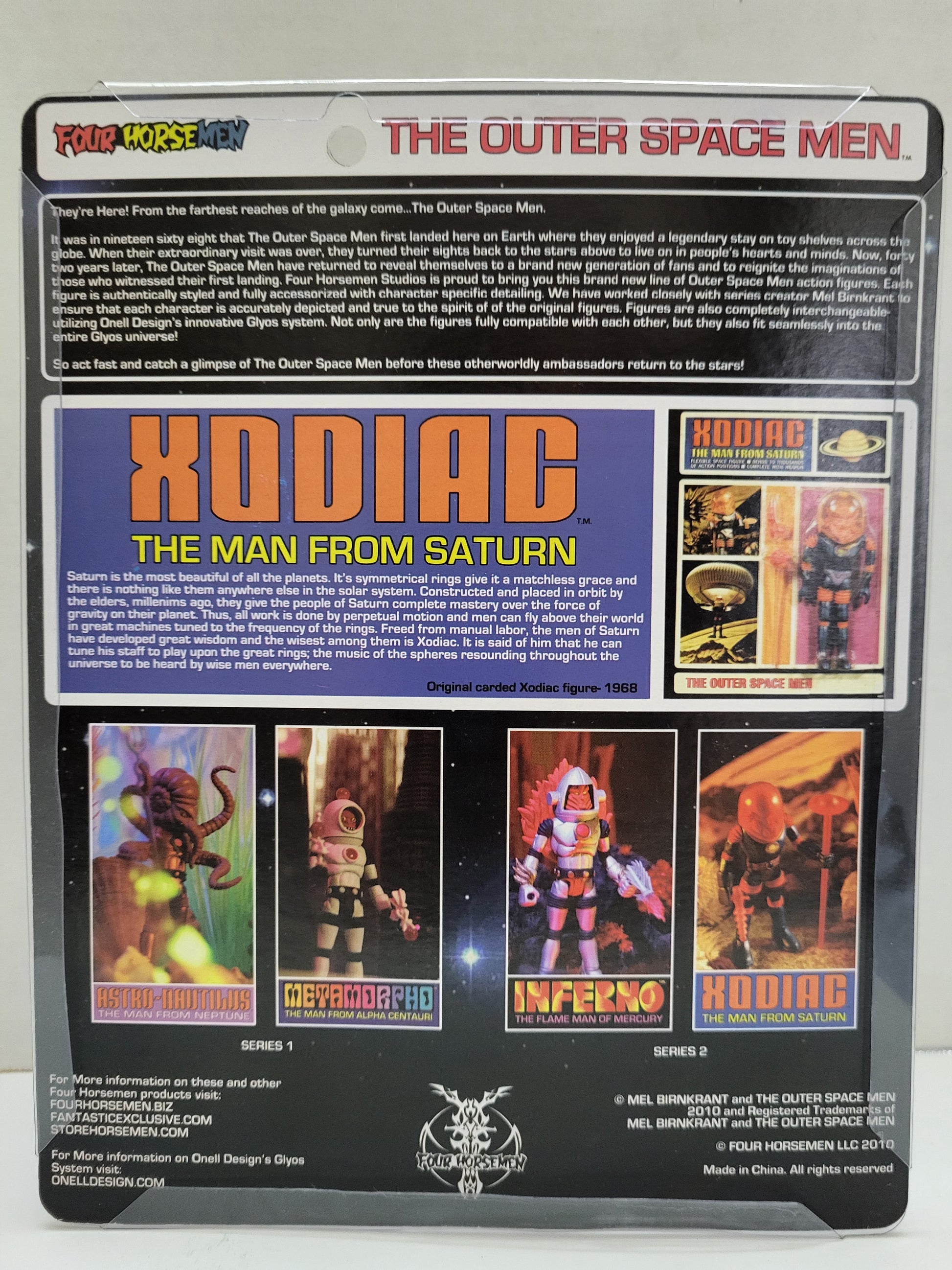 Four Horsemen The Outer Space Men Xodiac MOC