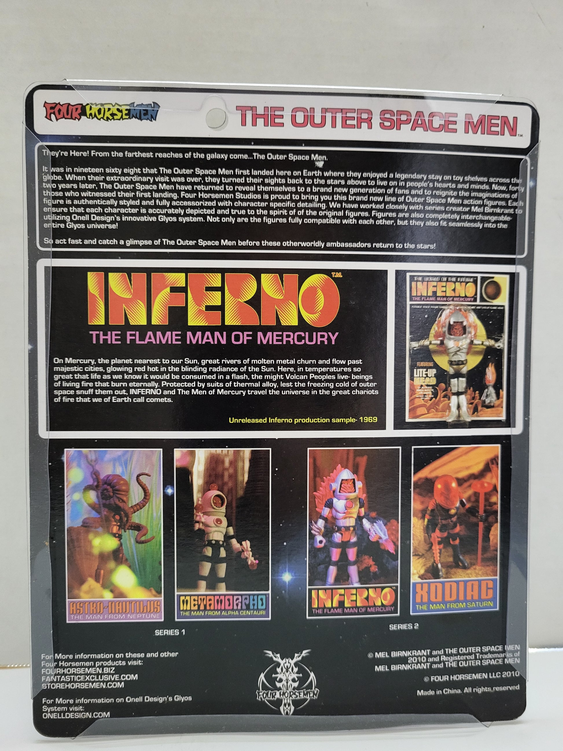 Four Horsemen The Outer Space Men Inferno MOC