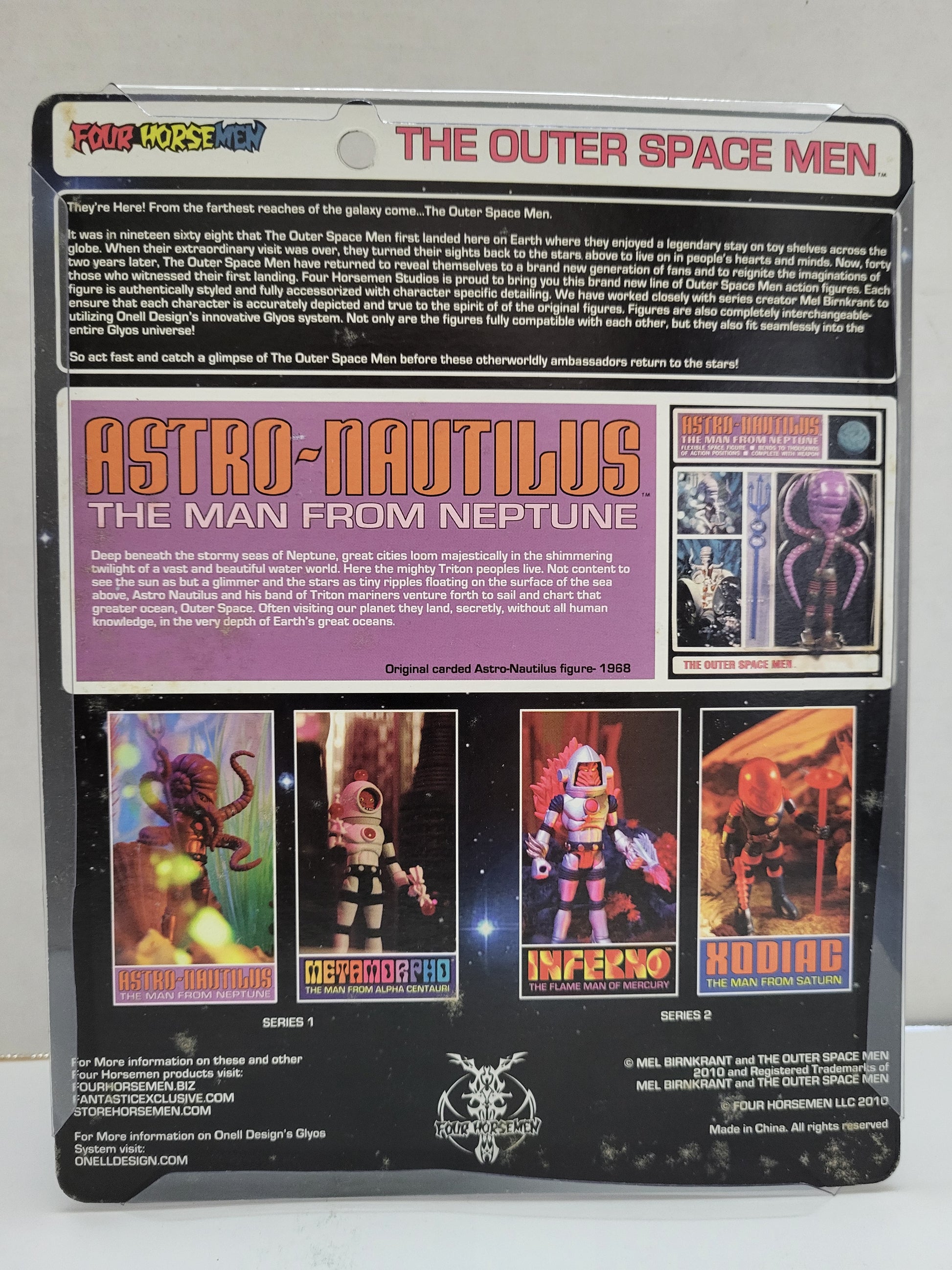 Four Horsemen The Outer Space Men Astro-Nautilus MOC