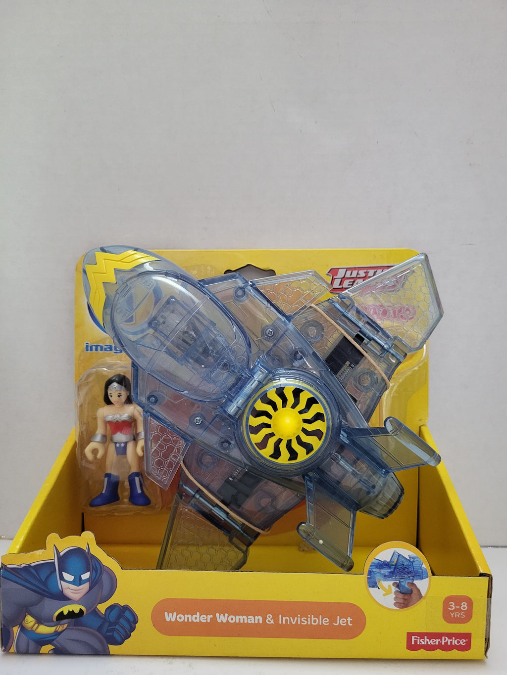 Imaginext Justice League Wonder Woman & Invisible Jet Target Exclusive Sealed MIB