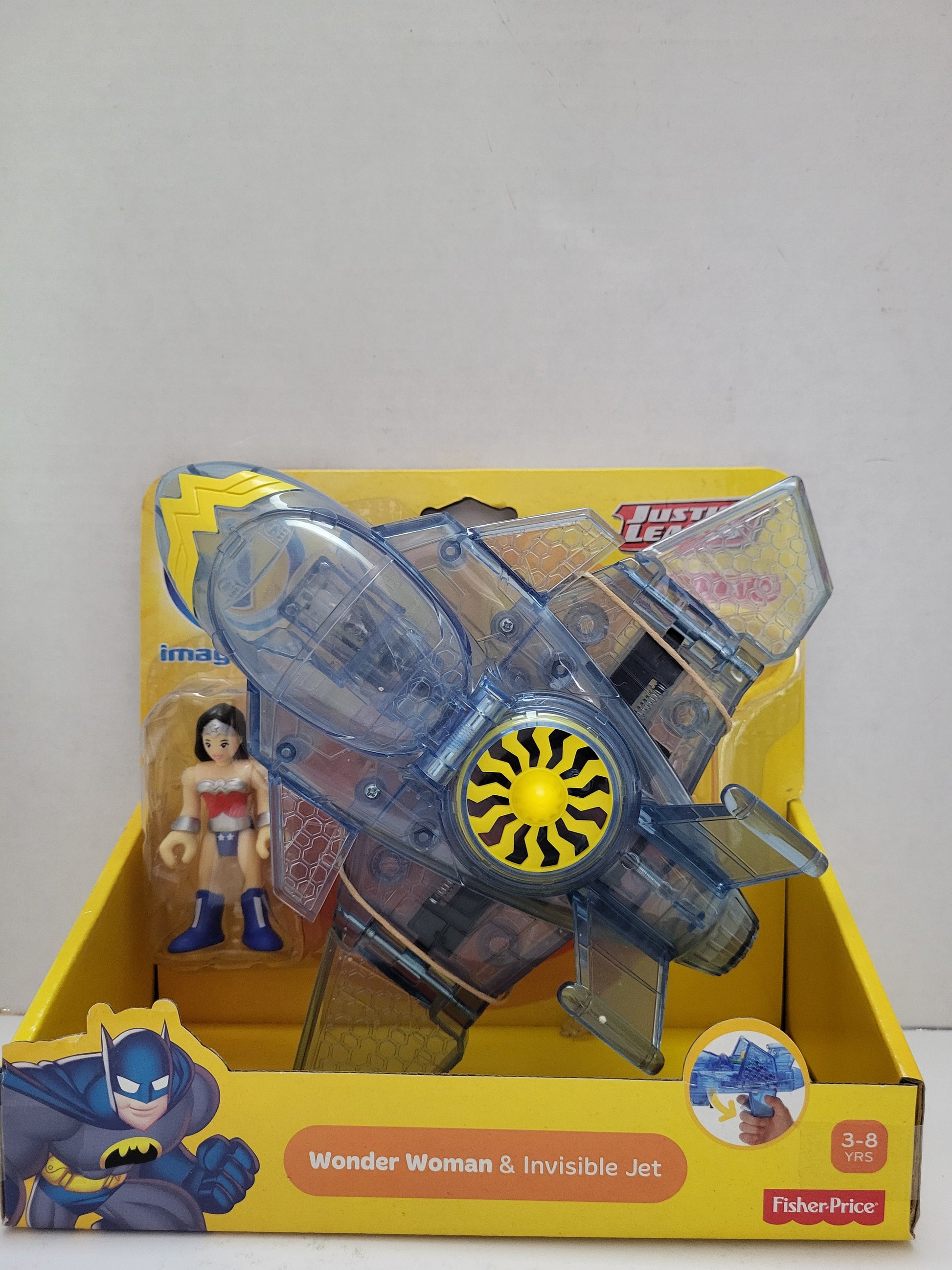 Imaginext Justice League Wonder Woman & Invisible Jet Target Exclusive Sealed MIB