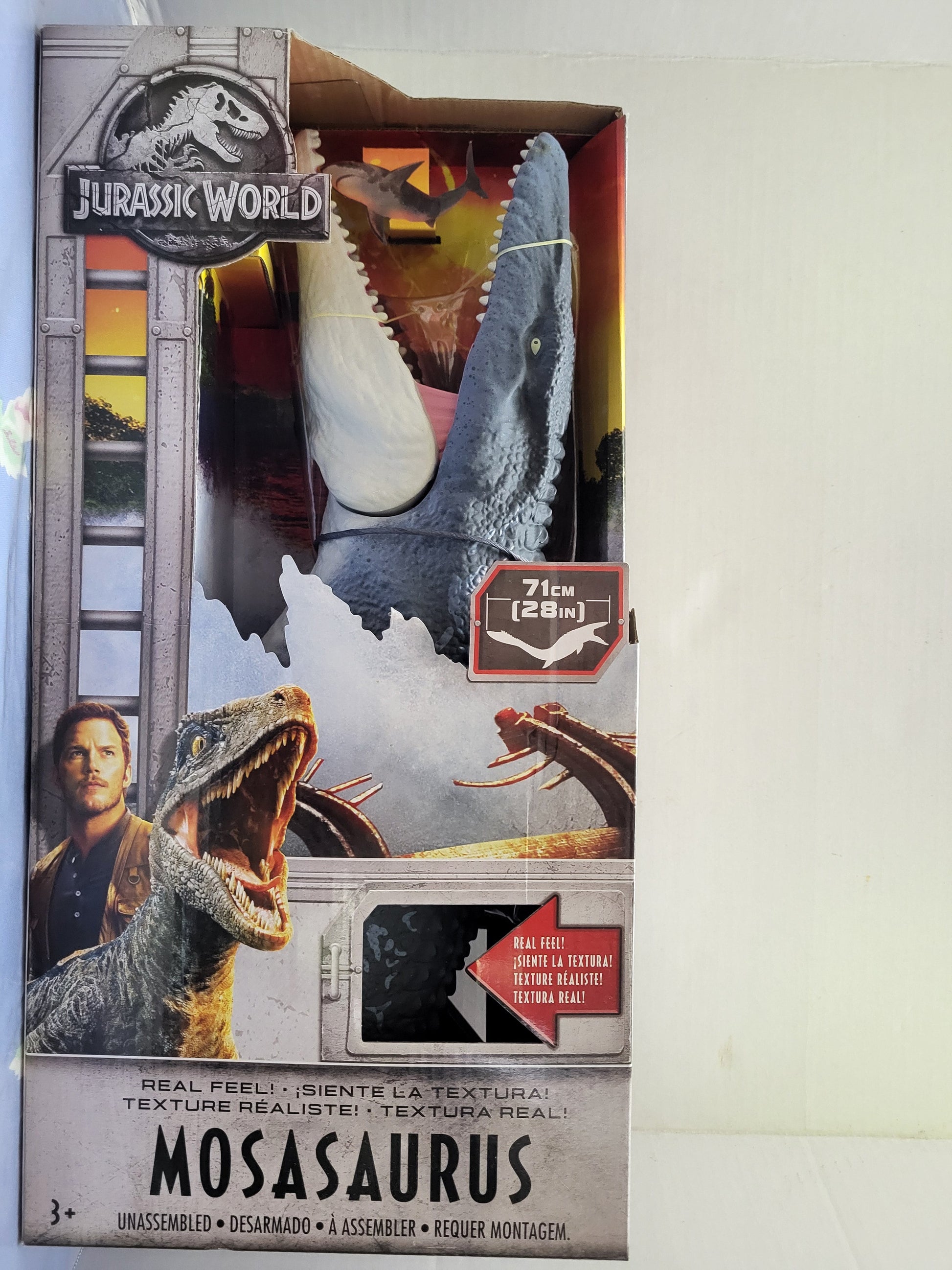 Mattel Jurassic World Mosasaurus Real Feel