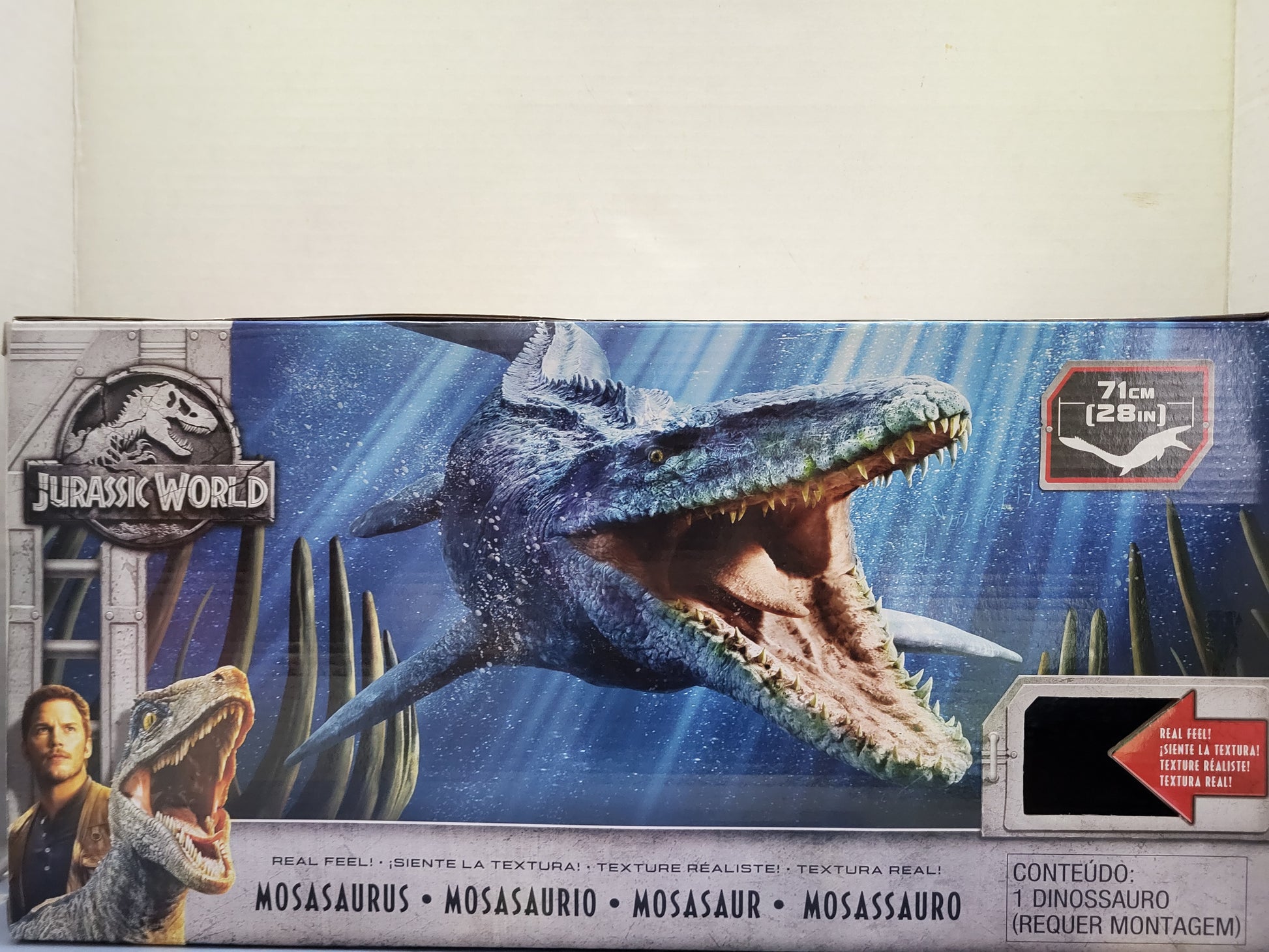 Mattel Jurassic World Mosasaurus Real Feel