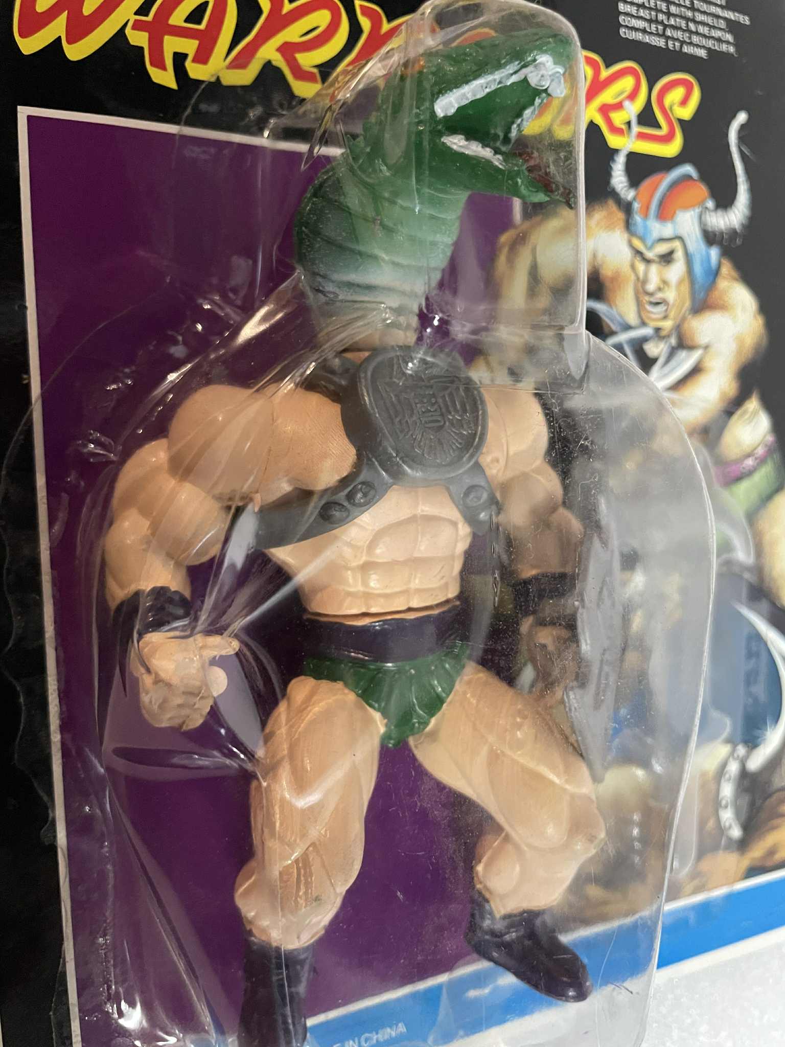 Sungold SGI Gordy Sewco SAHAK COBRA MUSCLE WARRIORS Knock Off Figure MOC RARE KO