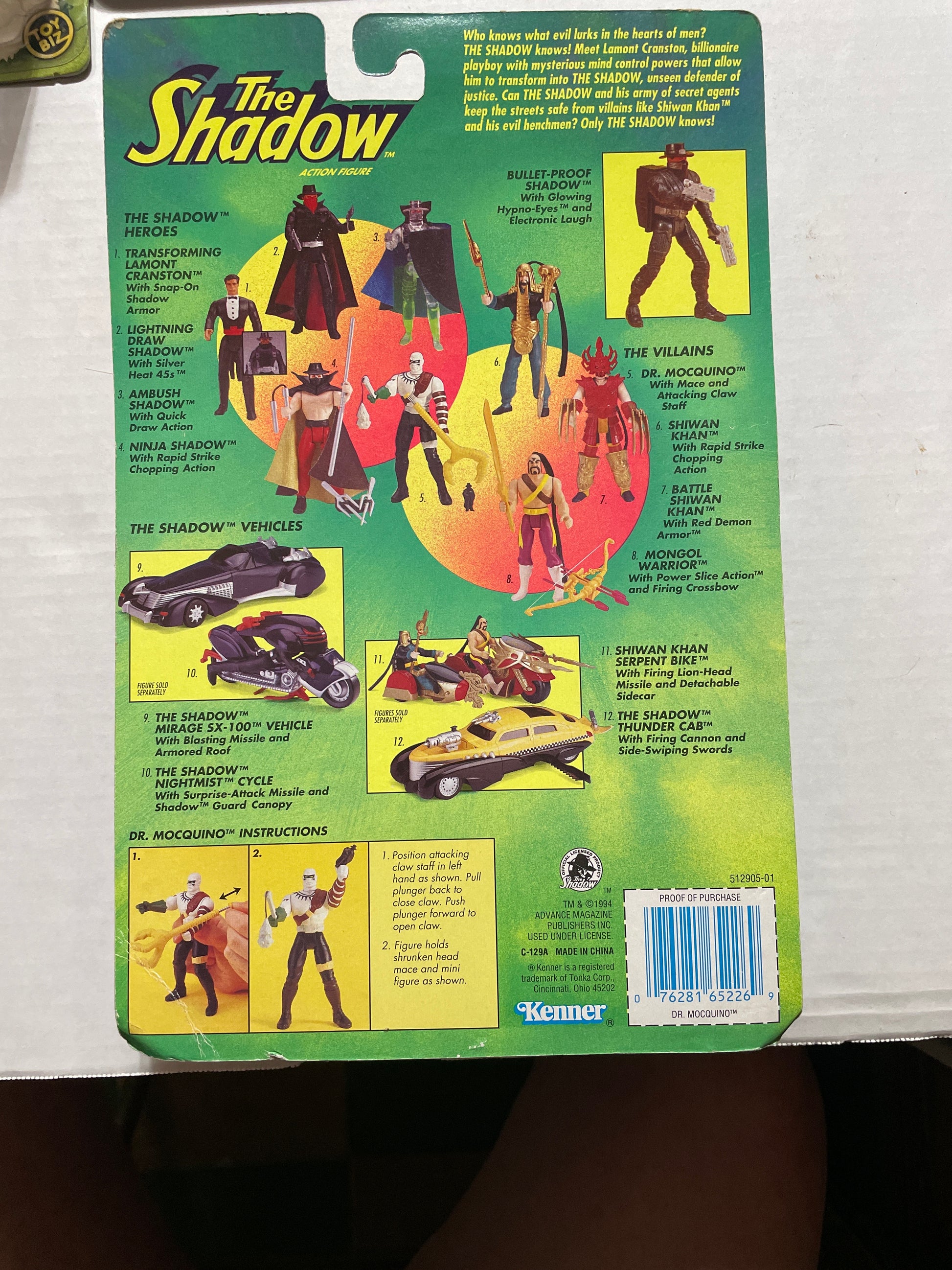 Kenner | The Shadow Dr. Mocquino MOC