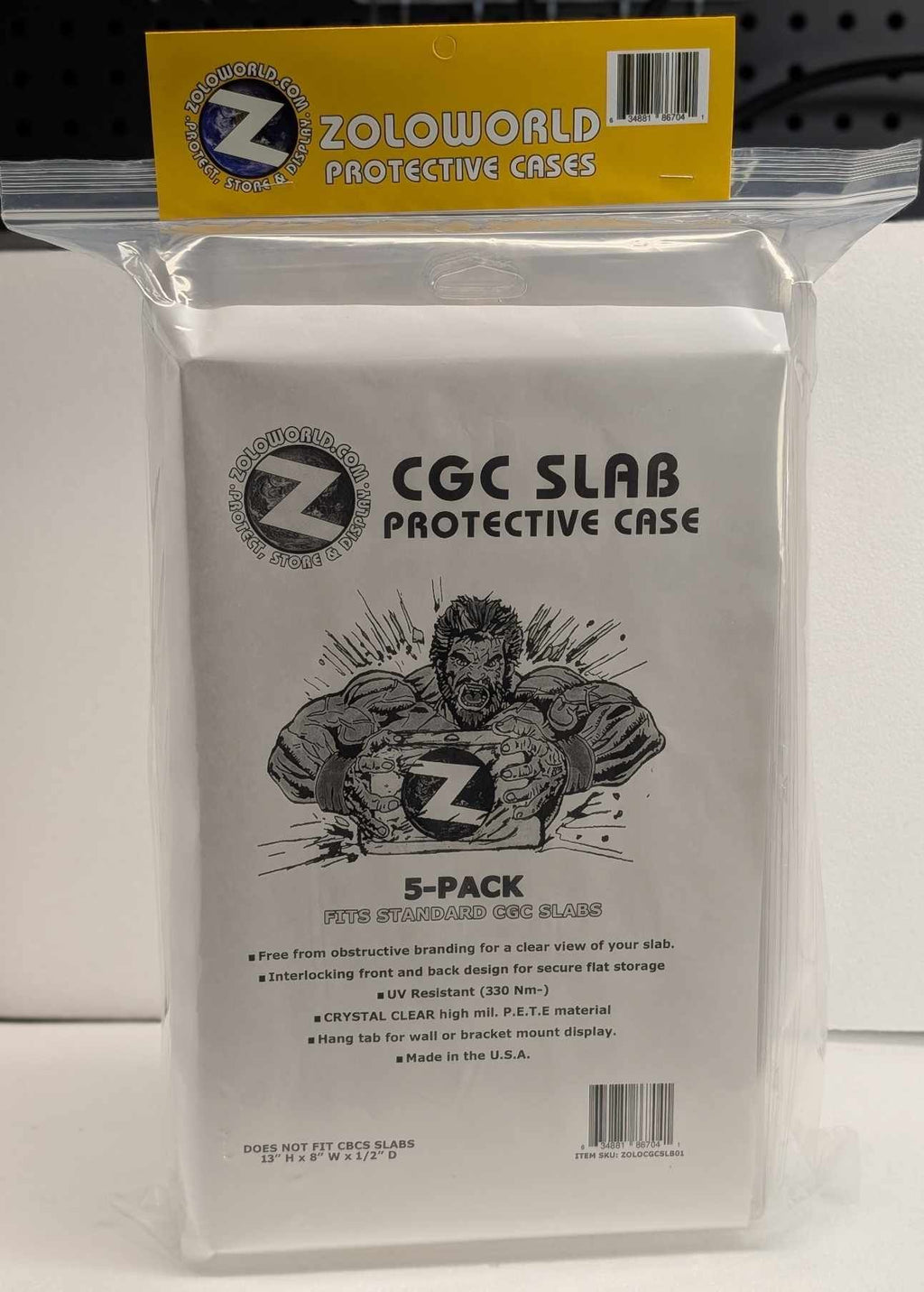 Wholesale Carton Quantity / Carton:  14 packs of 5 CGC Protective Cases 70 CASES