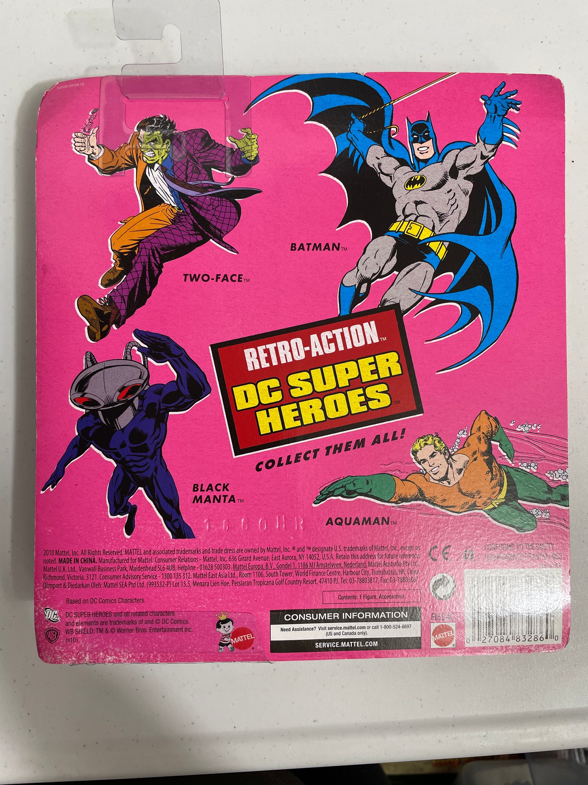Mattel | Retro Action | DC Superheroes | Black Manta