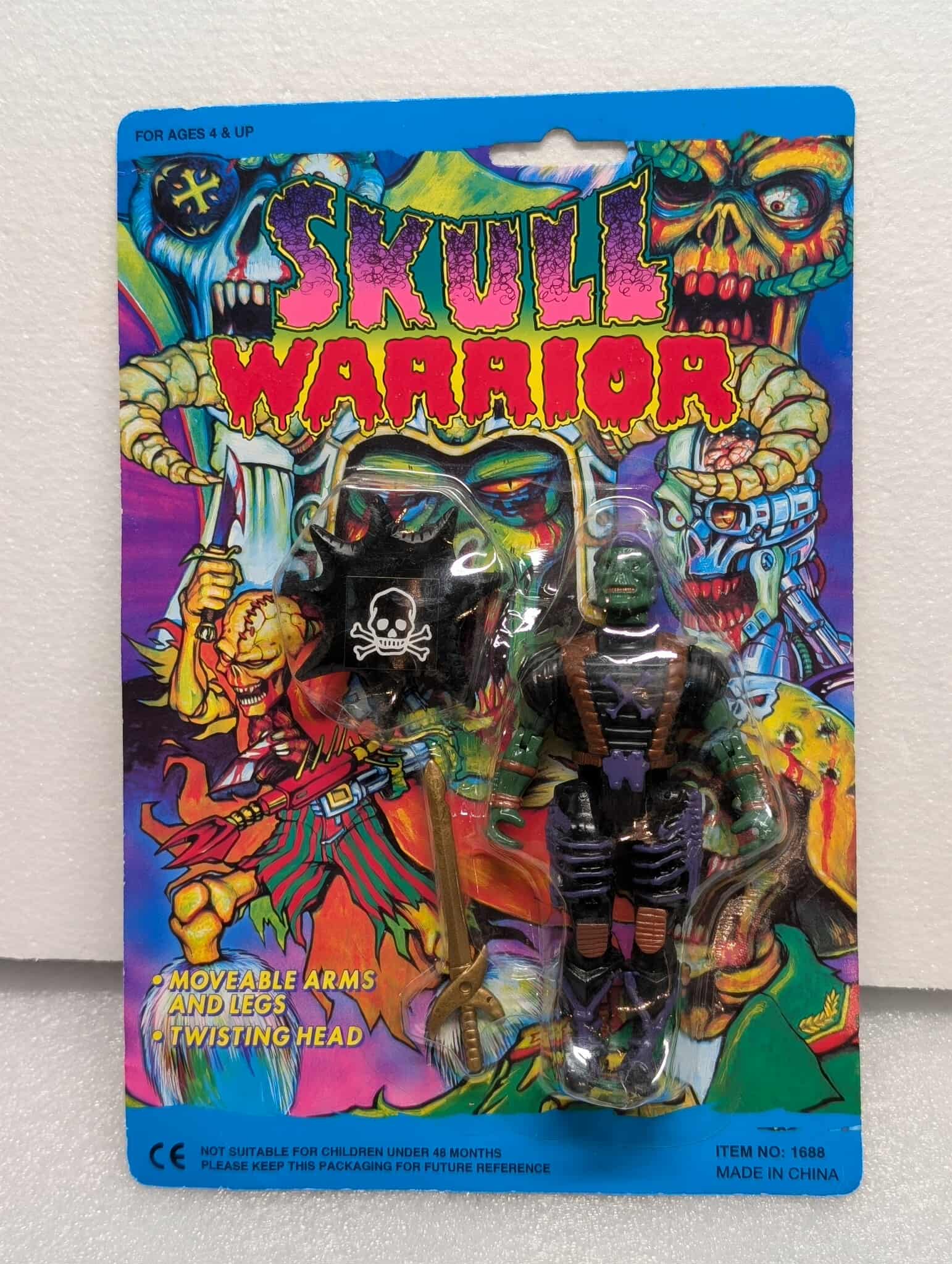 Skull Warrior Knock Off Figure OGRE PIRATE MOC ULTRA RARE
