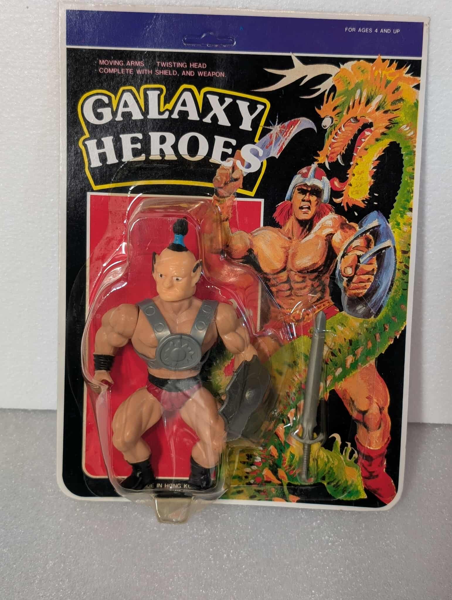 GALAXY HEROES Vintage Baltard Knock Off Figure MOC KO #891