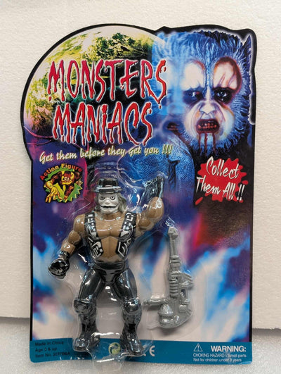 MANNIX Monsters Maniacs Backstabber Blade ULTRA RARE KO MOC U.K. (Europe) VINTAGE 90s