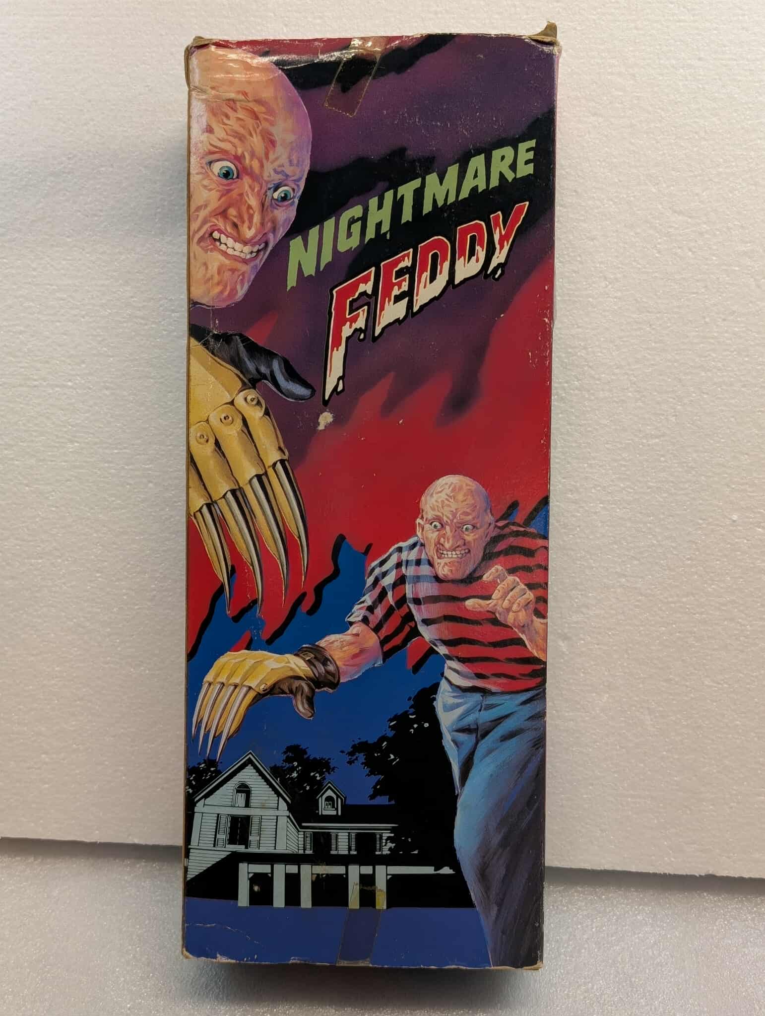 NIGHTMARE FEDDY KO Figure MIB 10" VINTAGE