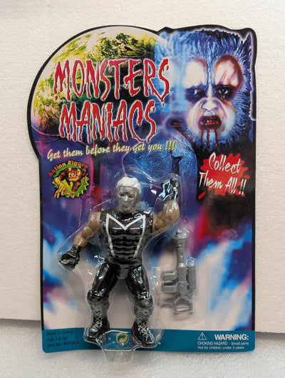MANNIX Monsters Maniacs Crystal Lake Killer ULTRA RARE KO MOC U.K. (Europe) VINTAGE 90s