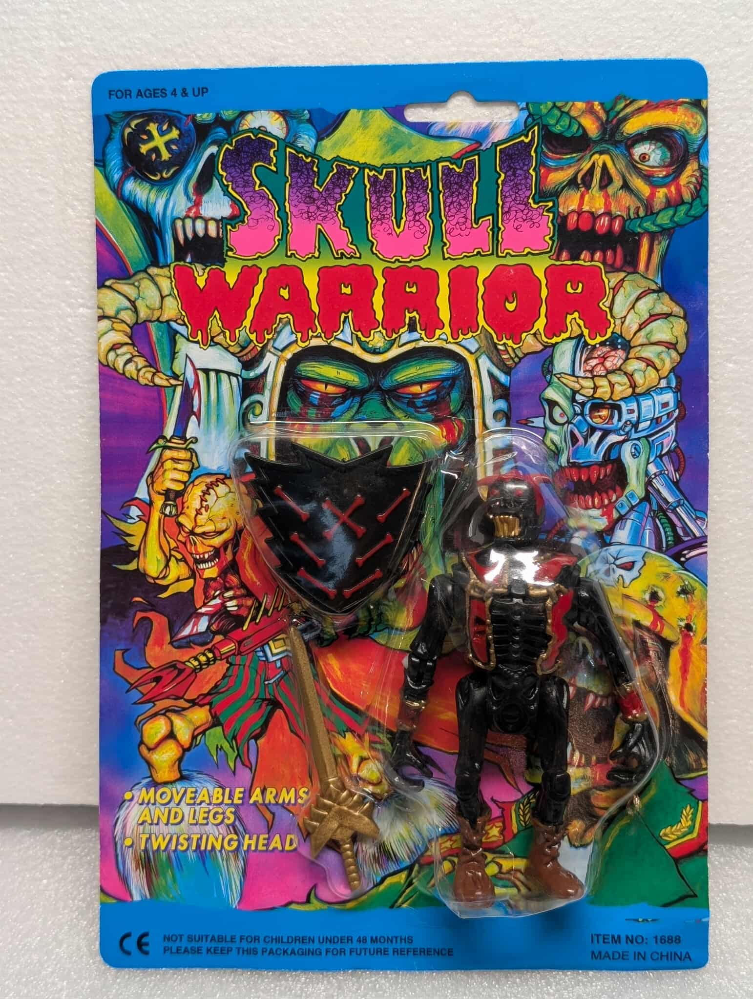 Skull Warrior Knock Off Figure OGRE WARRIOR MOC ULTRA RARE